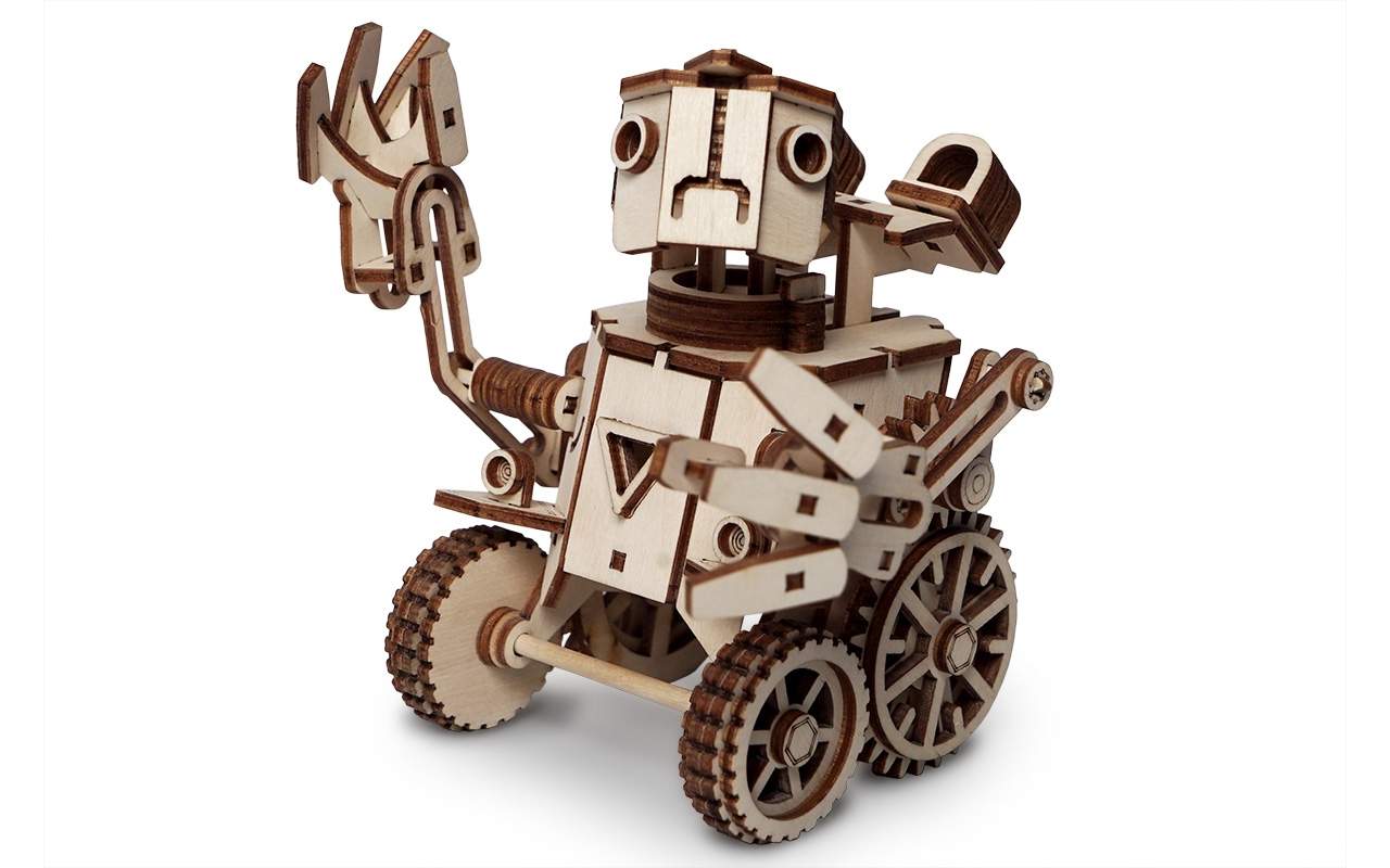 Купить Робот Max конструктор Lemmo из дерева