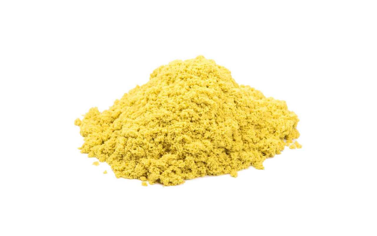 Космический песок Желтый 1 кг