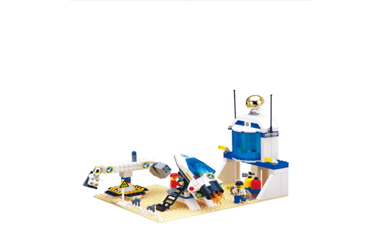 Конструктор аналог ЛЕГО (LEGO) Космическая станция (База для астронавтов) BRICK 513