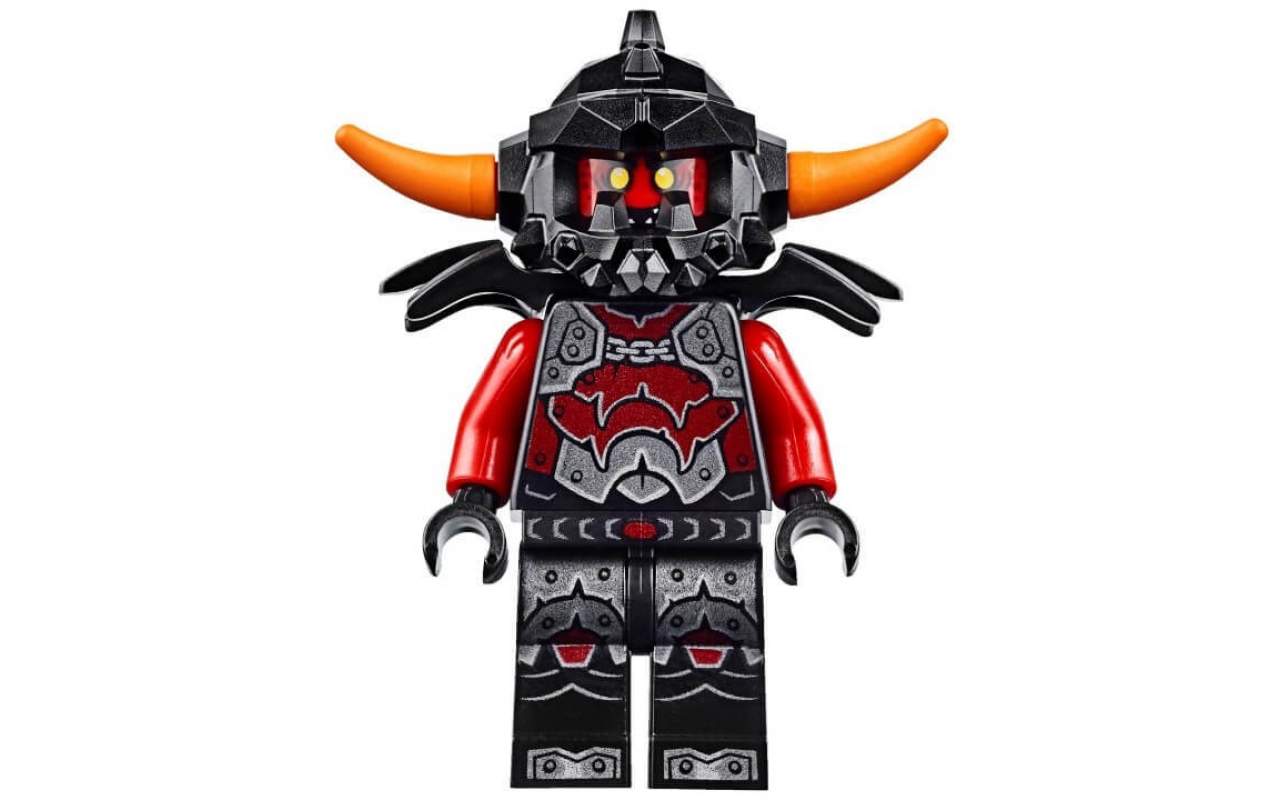 Конструктор аналог ЛЕГО (LEGO) NEXO KNIGHTS Механический робот черного рыцаря BELA 10519