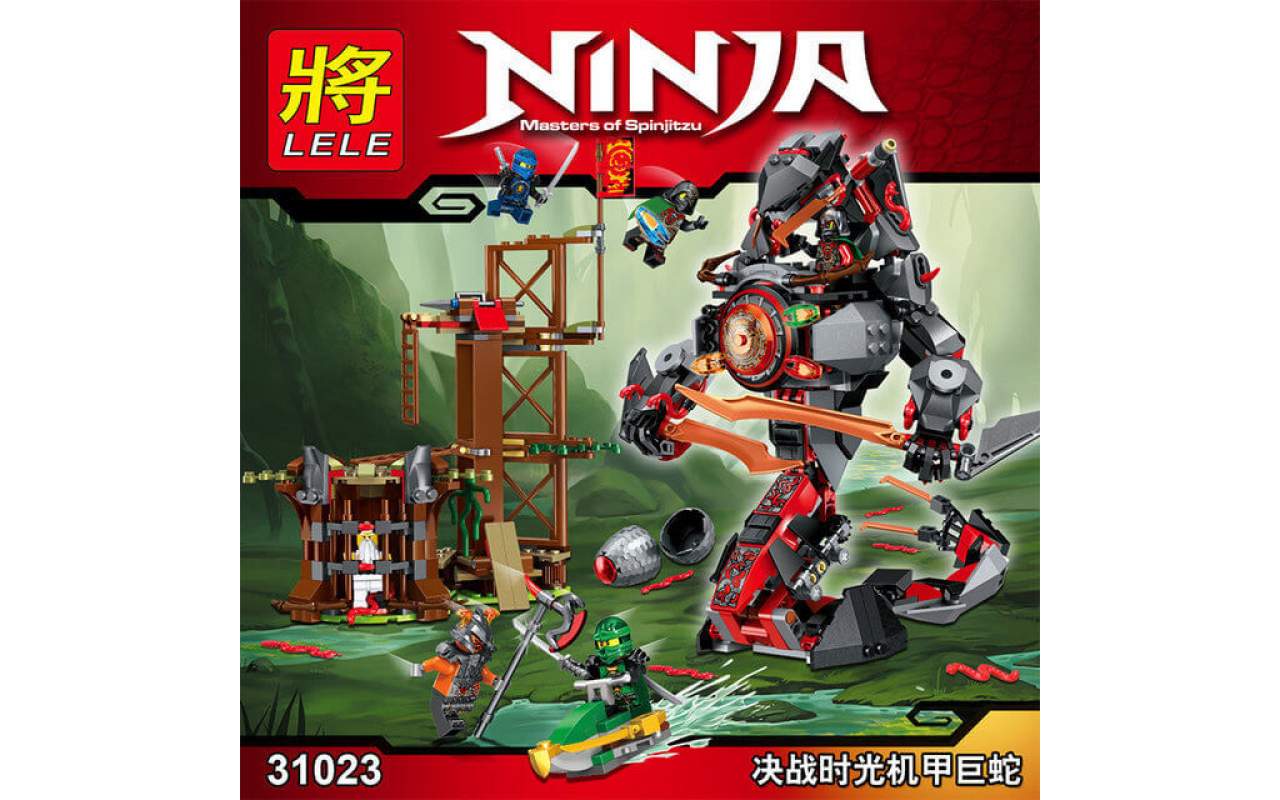 Конструктор аналог ЛЕГО (LEGO) NINJAGO Железные удары судьбы NINJA BELA 31023
