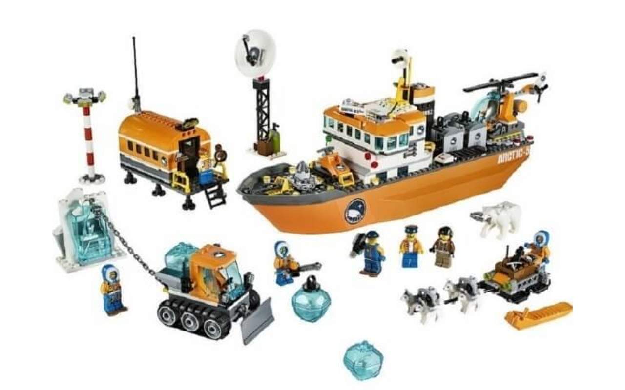 Конструктор аналог ЛЕГО (LEGO) CITY Арктический ледокол URBAN BELA 10443